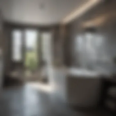 Modern Aesthetics in Space Saver Baths Elegant space saver bath design showcasing modern aesthetics