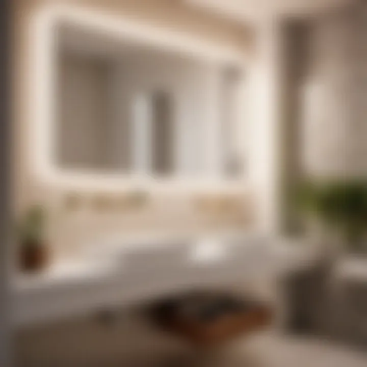 Optimizing Bathroom Space Space-saving wall mount bathroom sink storage solution