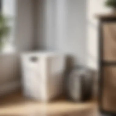 Efficient Laundry Storage Space-Saving Cloth Bin