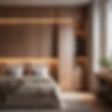 Space-Saving Furniture for Dividing Bedroom
