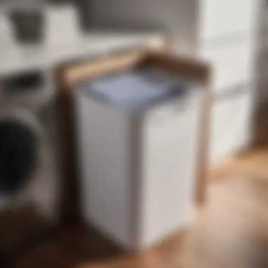 Space-Saving Laundry Bin