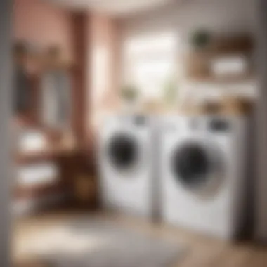 Compact Laundry Set Space-Saving Laundry Set