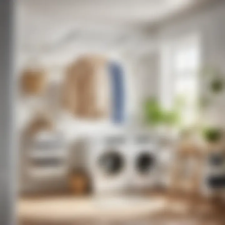 IKEA's Efficient Space-Saving Design Space-saving wall-mounted drying rack design by IKEA