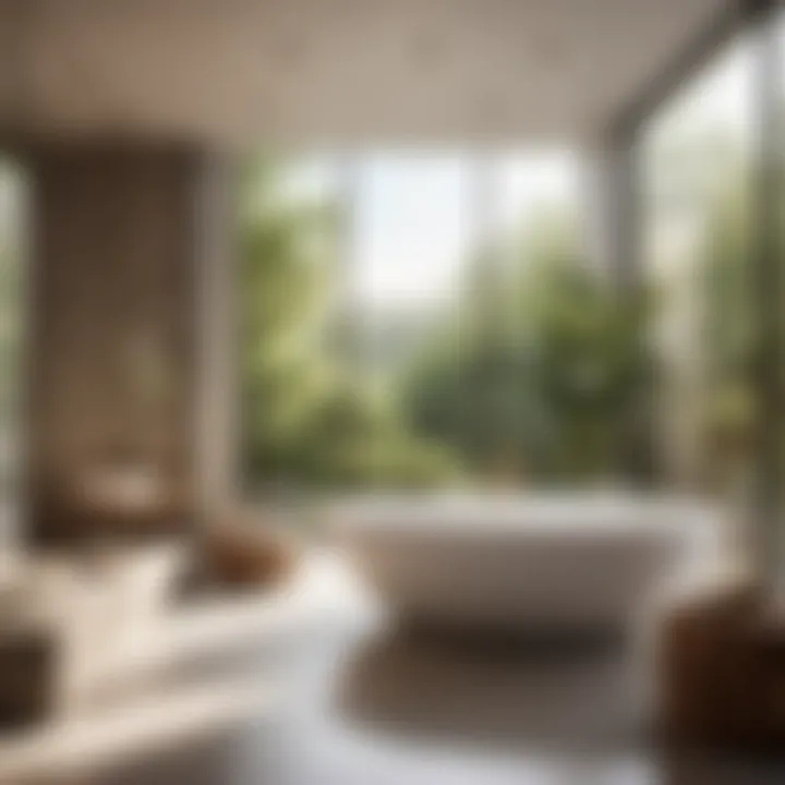 Spacious Centex Bath with Organic Aesthetics