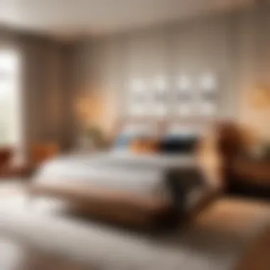 Spacious dual master bedrooms with natural lighting