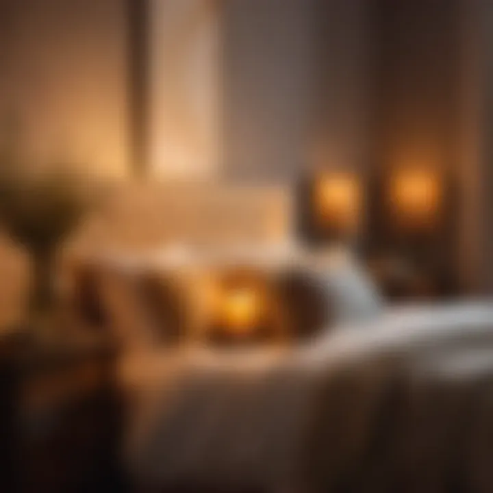 Enlightening Candlelit Bedroom Sanctuary