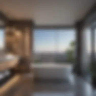 Smart Contemporary Bath Space Contemporary bath space featuring innovative technology and smart solutions