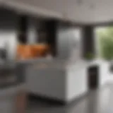 Sleek Modern Kitchen Design Modern minimalist kitchen featuring sleek cabinetry and innovative appliances