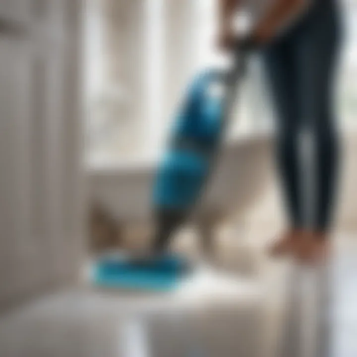 Efficient Steam Cleaning for Grout Steam cleaning machine for bathroom grout