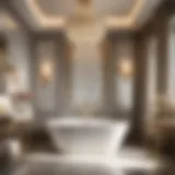 Exquisite Sterling Ensemble Bath and Shower Kit Design