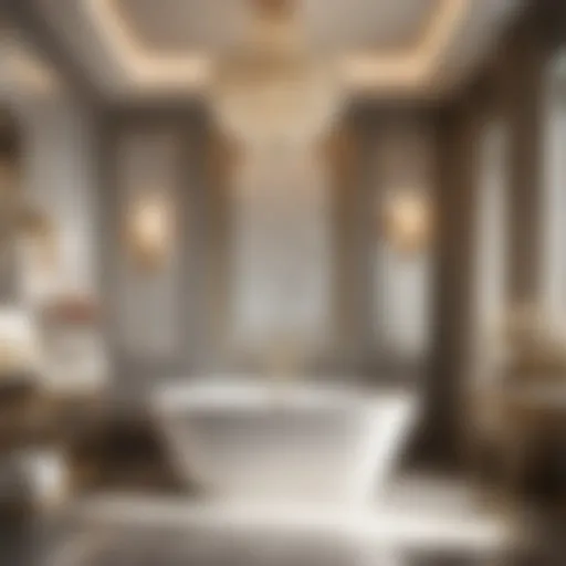 Exquisite Sterling Ensemble Bath and Shower Kit Design