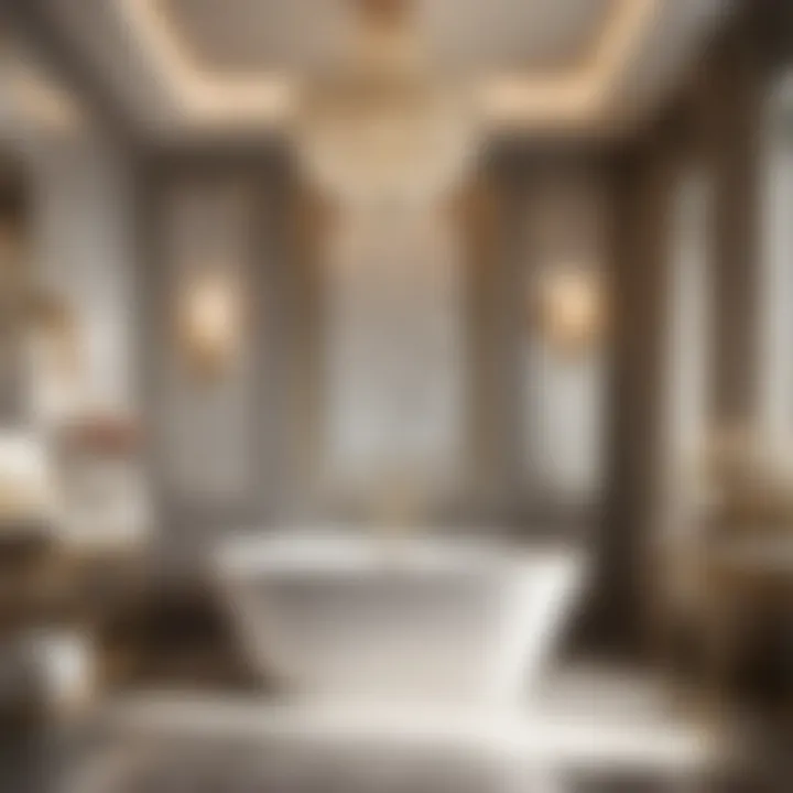 Exquisite Sterling Ensemble Bath and Shower Kit Design