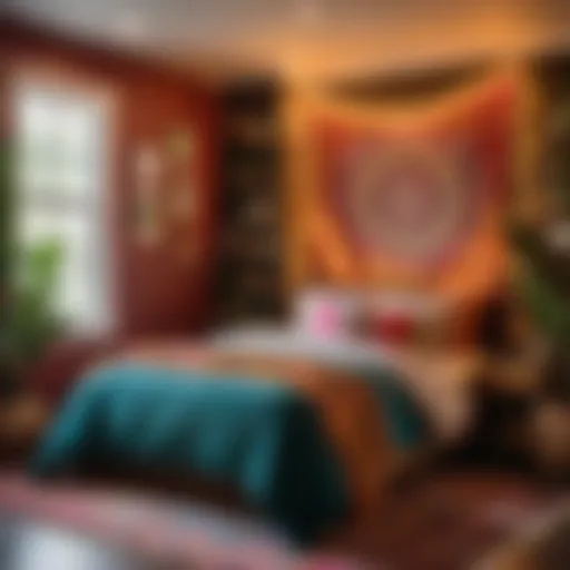 Eclectic Bohemian Vibes: A Teen's Dream Retreat Stylish Bohemian Bedroom Decor