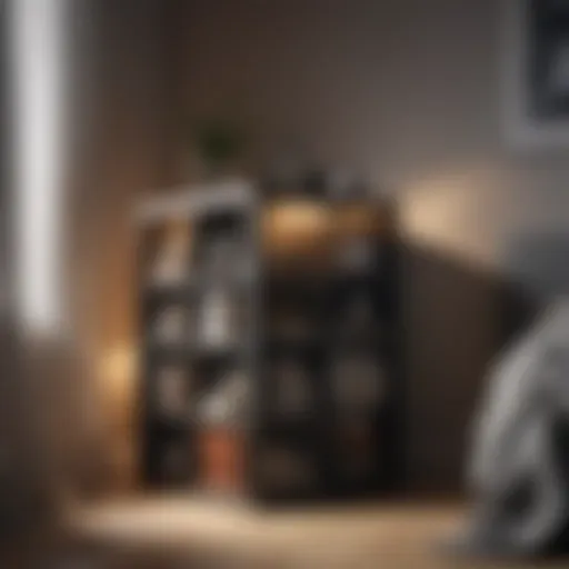 Stylish Cube Storage for Bedroom