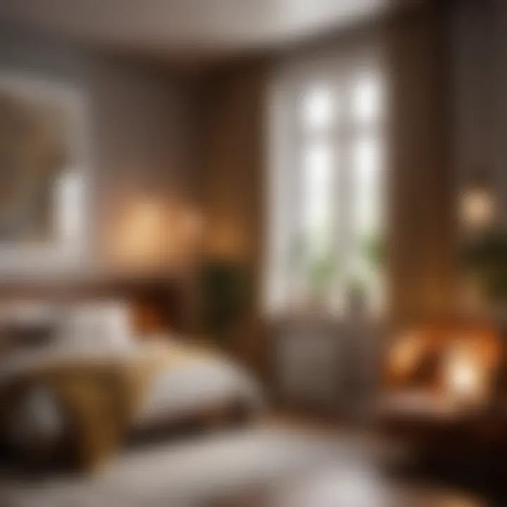 Functional and stylish decor in small living space
