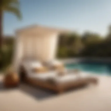 Outdoor Cabana Mattress Stylish Design