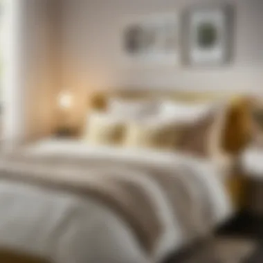 Stylish IKEA Queen Size Bedding and Decor Accents