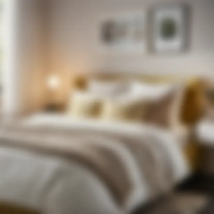 Stylish IKEA Queen Size Bedding and Decor Accents