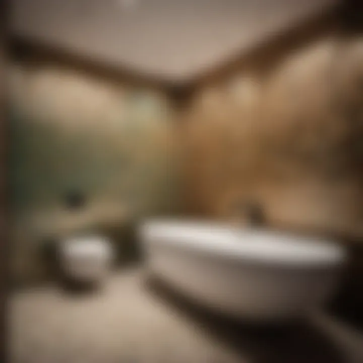 Stylish mosaic tiles for bathroom wall decor