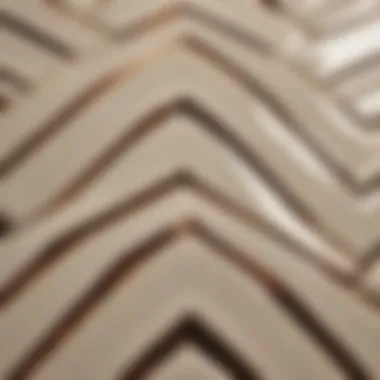 Sophisticated Chevron Charm Chevron Subway Tile Pattern
