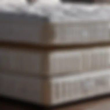 Supportive layers of Scorziell mattress