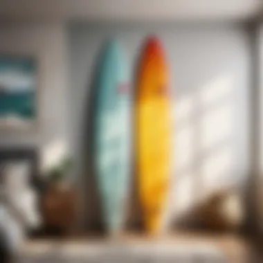 Surfboard Wall Art Inspiration Surfboard Wall Art