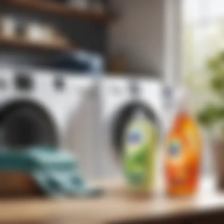 Eco-friendly laundry detergent selection