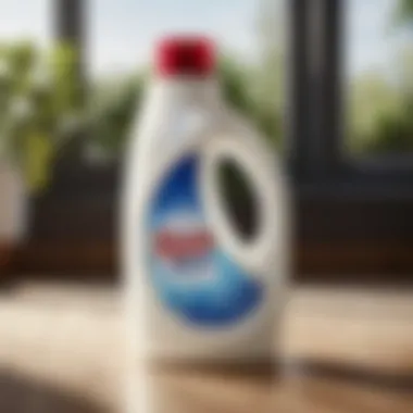 Sustainable Materials Sustainable materials used in a laundry detergent bottle