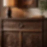 Taos Bedroom Furniture - Artistic Carvings Detail