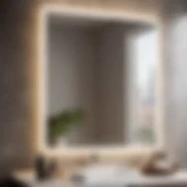 Tech-Integrated Bathroom Mirror by Cabitron