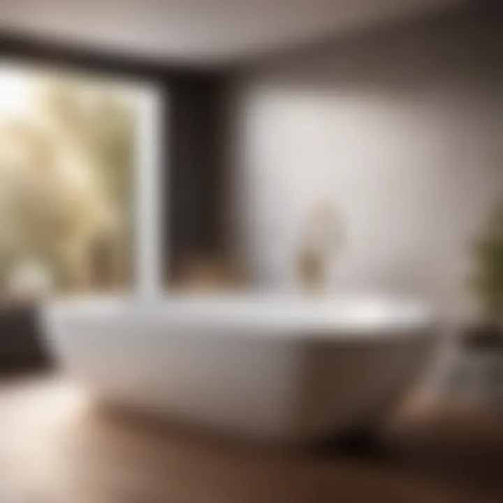 Innovative Tech-Integrated Bathtub