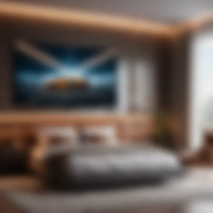 Technological Integration in Bedroom Decor