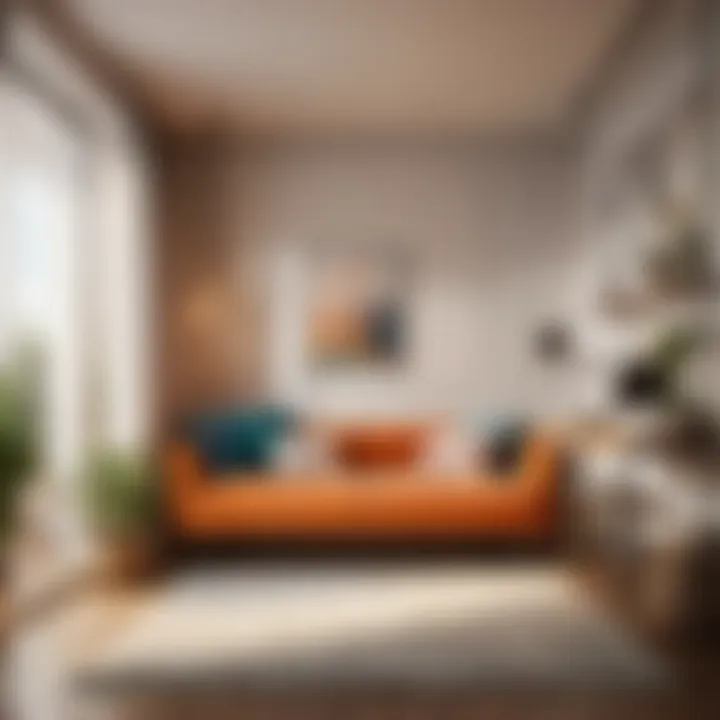 Optimizing Space with a Compact Sofa in Teen Bedroom Teenage Bedroom with a Compact Sofa - Space Optimization