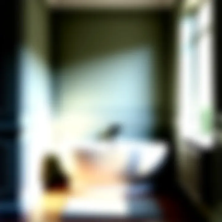 Cozy Bathroom with Stylish Wainscoting Installation Stylish installation of wainscoting in a cozy bathroom