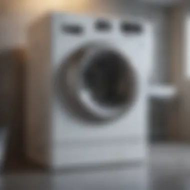 Innovative Washing Machines A modern washing machine showcasing innovative technology