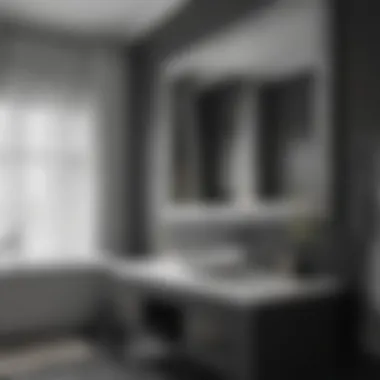 Psychological Impact of Color Palette Psychological impact of black and white color palette in interior design