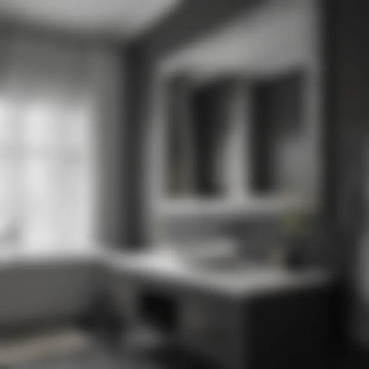 Psychological Impact of Color Palette Psychological impact of black and white color palette in interior design