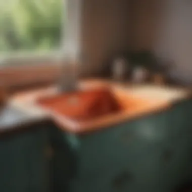 Aesthetic Appeal of Vintage Enamel Sinks Aesthetic appeal of vintage enamel laundry sink