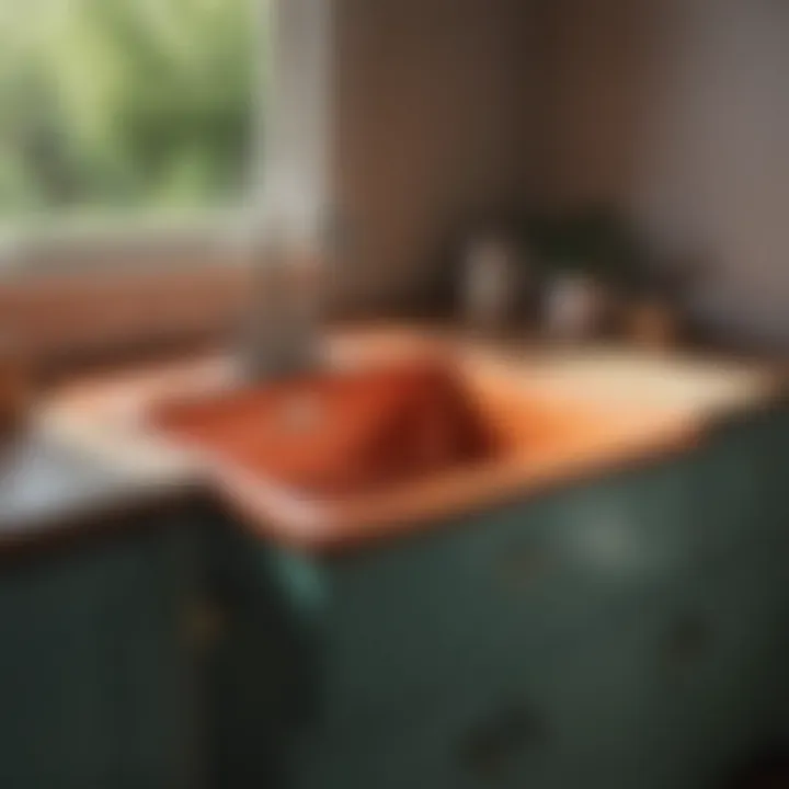 Aesthetic Appeal of Vintage Enamel Sinks Aesthetic appeal of vintage enamel laundry sink