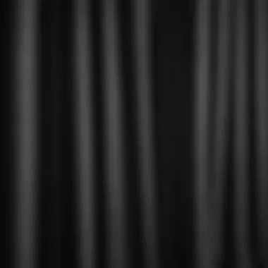 Close-up of Blackout Curtain Fabric Texture Close-up of fabric texture of blackout curtains