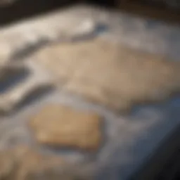 Map highlighting major mattress manufacturing regions