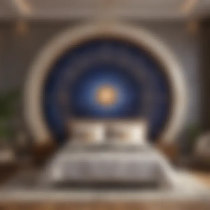 Astrological Layout Plan for Enhanced Well-Being A layout plan integrating astrological principles for harmony.