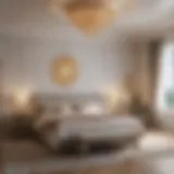 Serene Bedroom Design Inspired by Celestial Forces A serene bedroom design reflecting the energy of astrology.