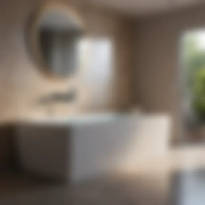 Innovative Smart Bath Bar A high-tech bath bar featuring integrated smart technology