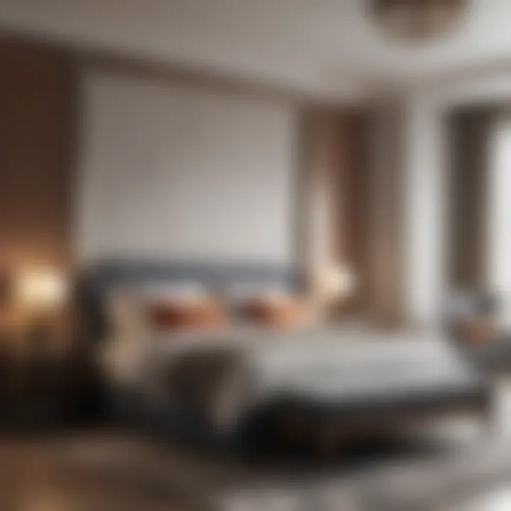 Elegant and functional bedroom space with personalized decor