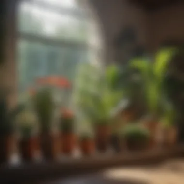 Variety of indoor plant fertilizers displayed