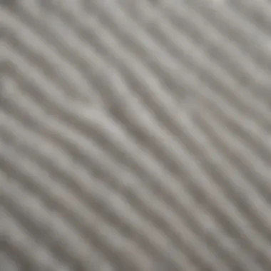 Close-Up of Textured Bath Mat for Maintenance Insights A close-up of a textured small bath mat illustrating its maintenance features