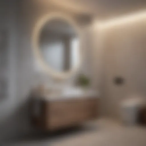 Modern Bathroom Design Elegant bathroom renovation with modern fixtures