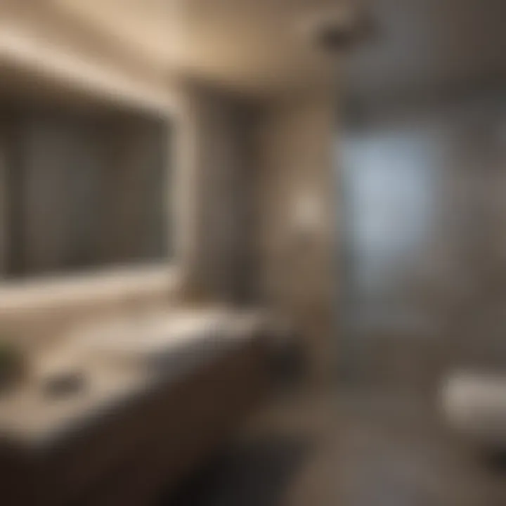 Transformative Effects of UV-C in Mold Removal Before and after UV-C treatment in a bathroom