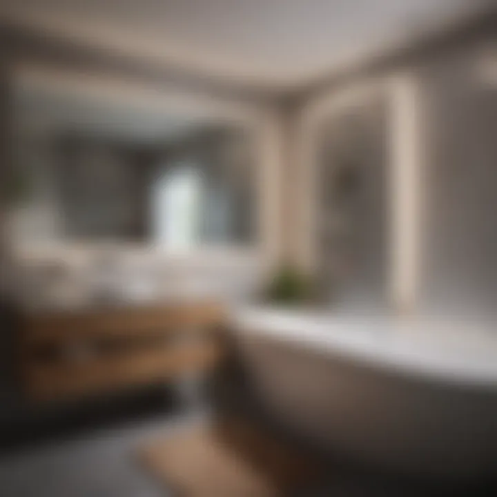 Innovative UV-C Solutions for Bathroom Maintenance UV-C light device installed in a bathroom